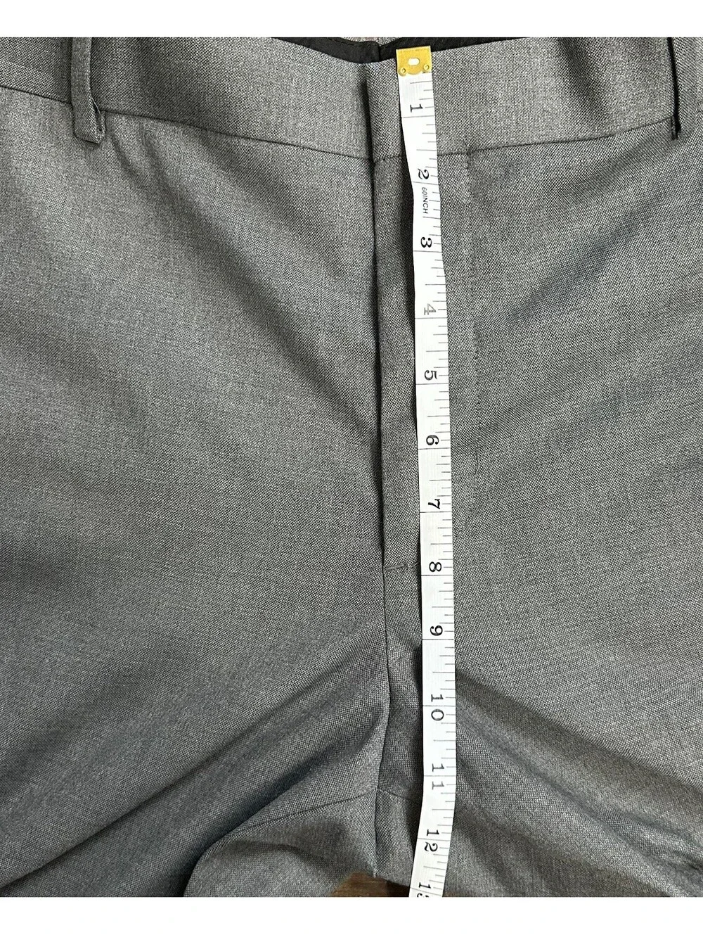 J.Ferrar Men’s Pant Ultra Comfort Stretch Fabric Flat Front 38x30 Slim Gray NWT